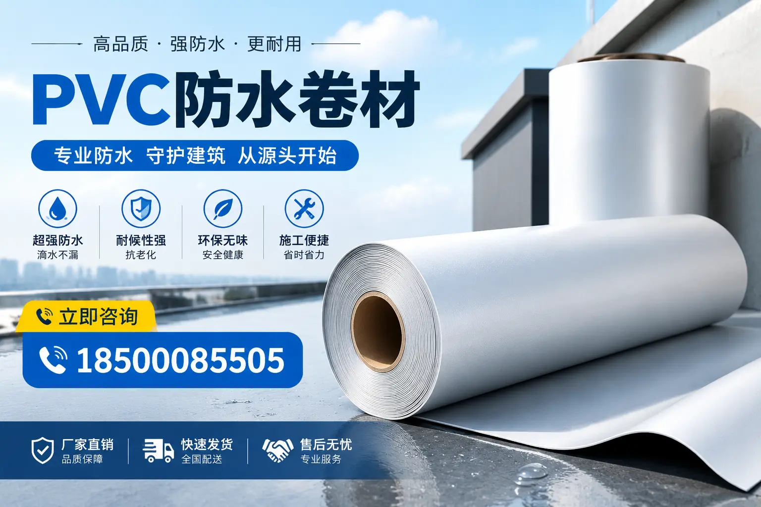 如何评估PVC防水卷材的性价比？大庆消费者必看